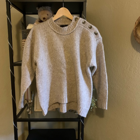 Vintage J.Crew Wool Sweater Pullover Knit Crewneck - Picture 4 of 6